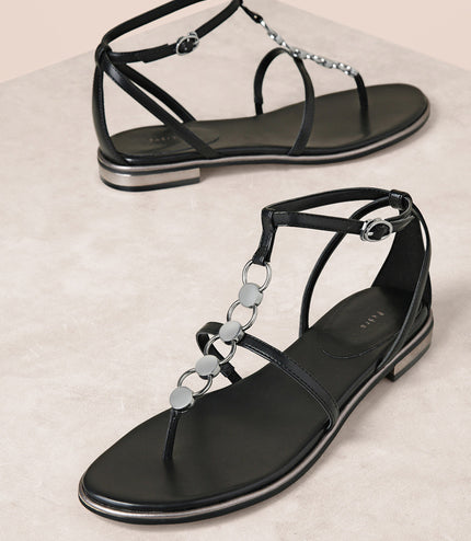 Pedro Strappy Chained Sandals