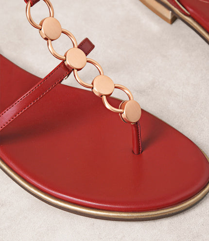 Pedro Strappy Chained Sandals