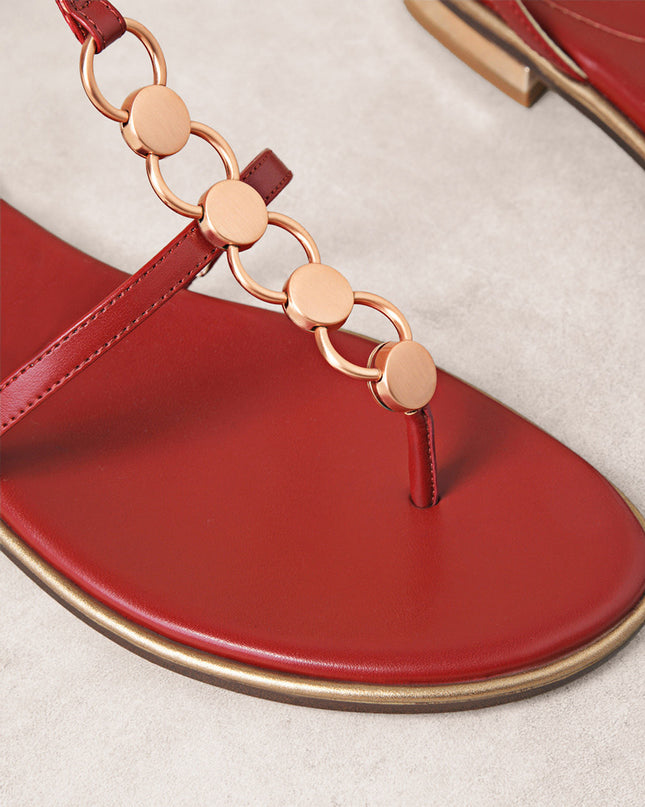 Pedro Strappy Chained Sandals