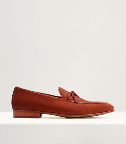 Suede Bow Shoes