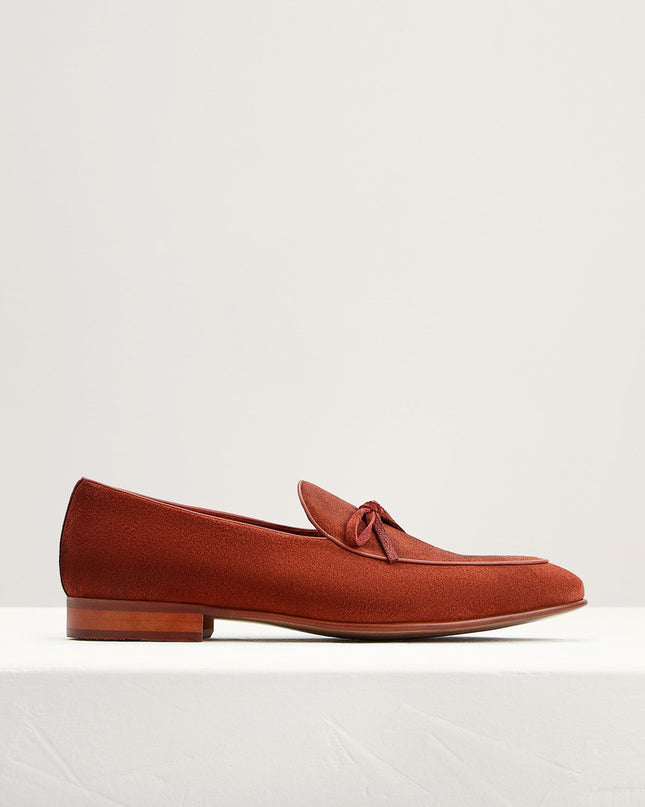 Suede Bow Shoes