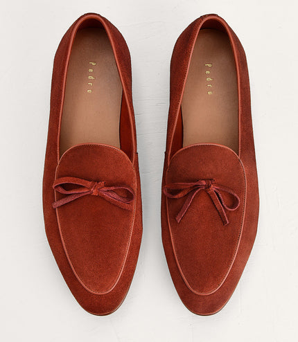 Suede Bow Shoes