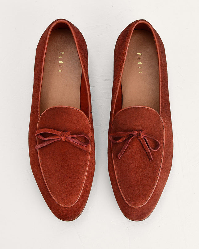 Suede Bow Shoes