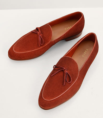 Suede Bow Shoes