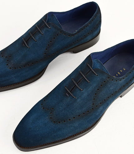 Calf Suede Oxfords