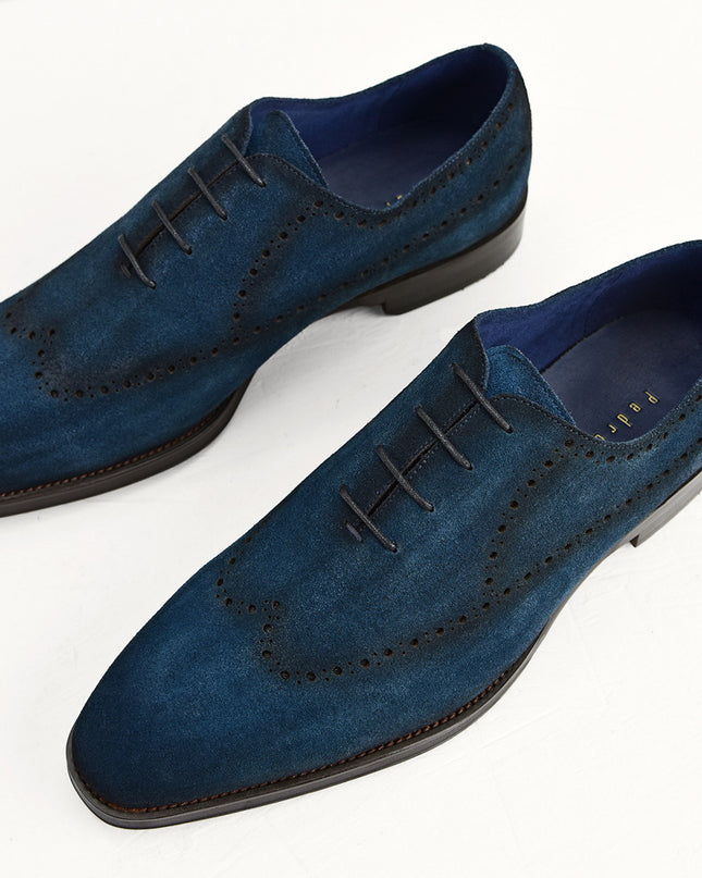 Calf Suede Oxfords