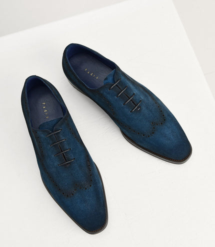 Calf Suede Oxfords