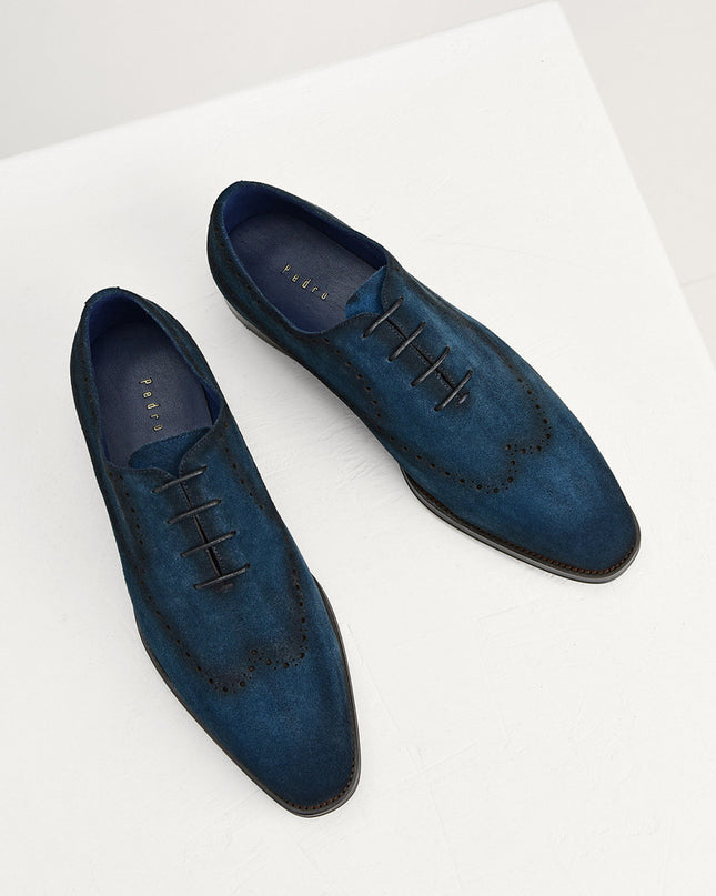 Calf Suede Oxfords