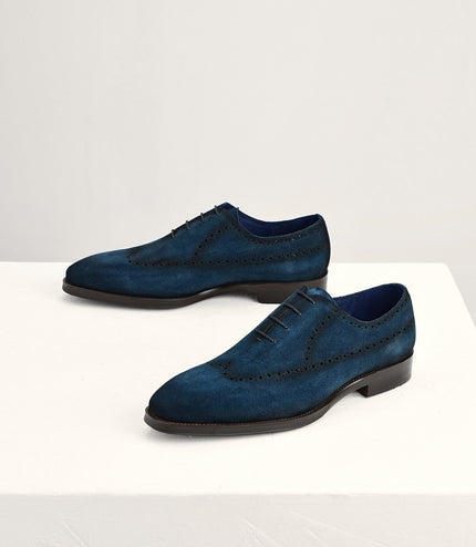 Calf Suede Oxfords