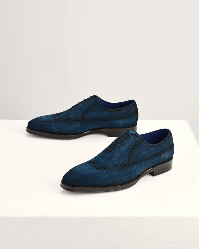 Calf Suede Oxfords