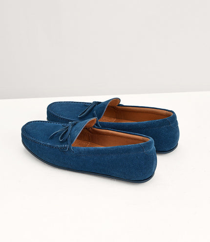 Leather Bow Moccasins