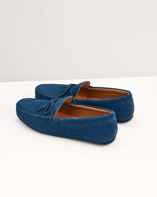Leather Bow Moccasins