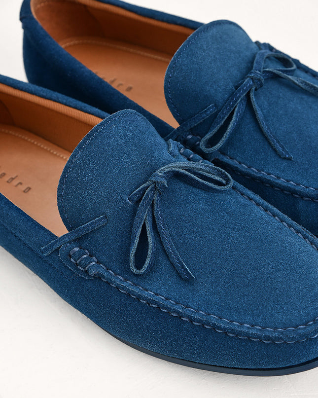 Leather Bow Moccasins