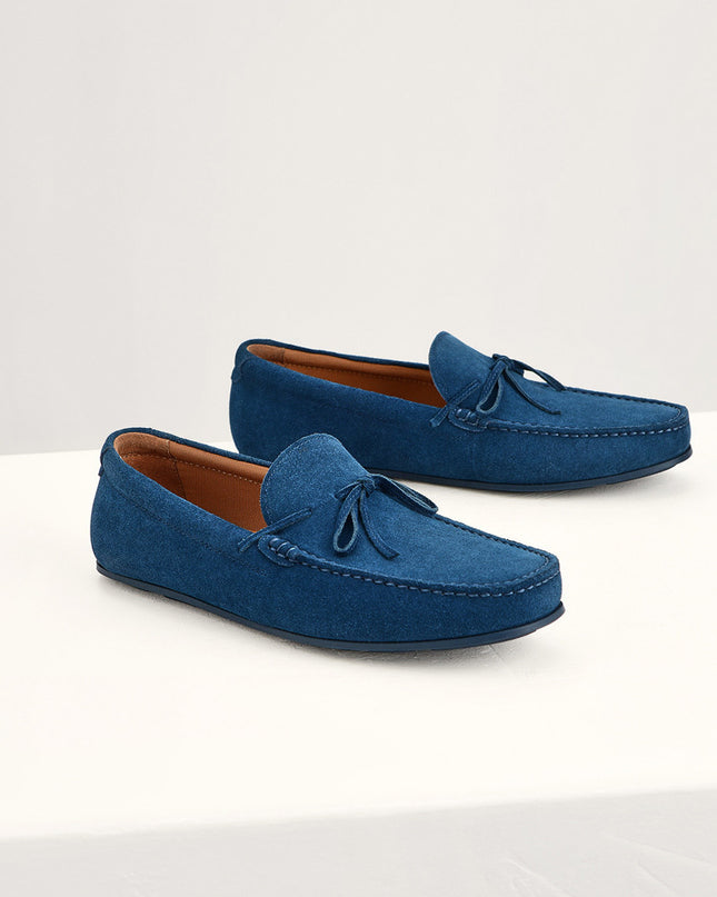 Leather Bow Moccasins