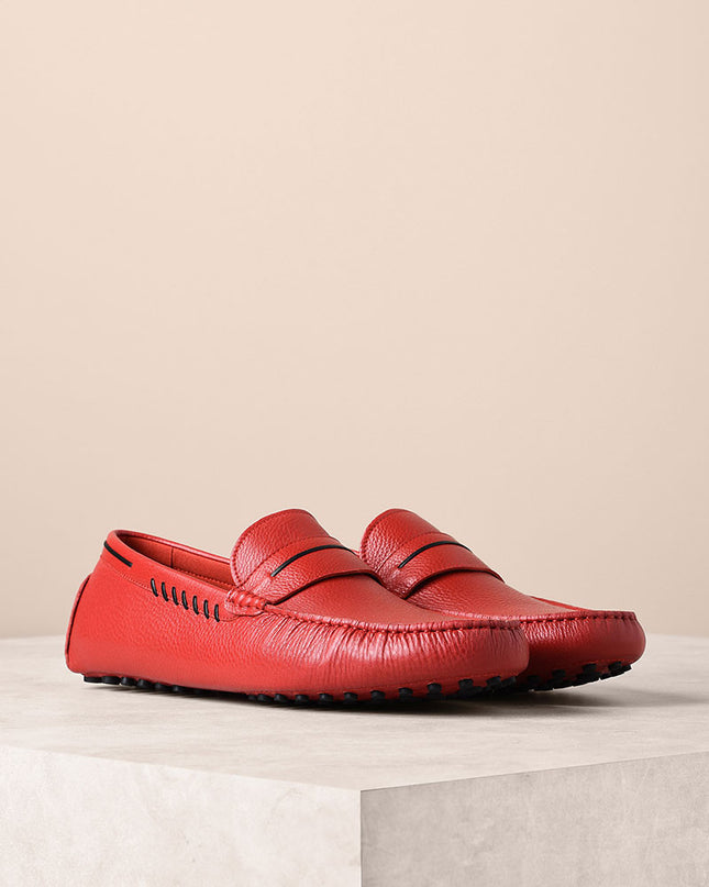 Leather Side Moccasins