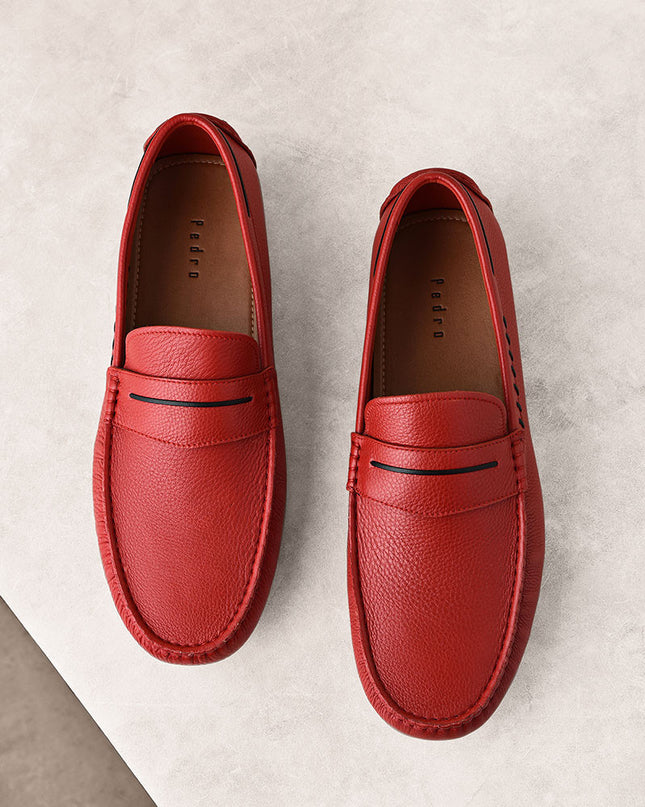 Leather Side Moccasins