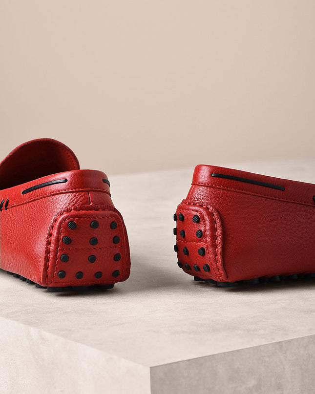 Leather Side Moccasins