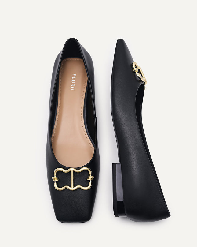 Square-Toe Pumps