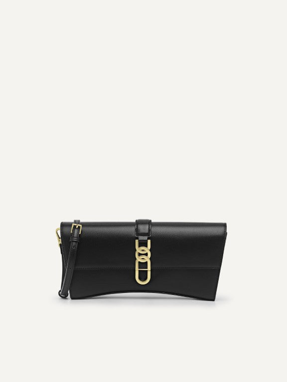 Chain Embellished Clutch….
