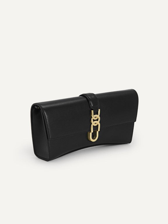 Chain Embellished Clutch….