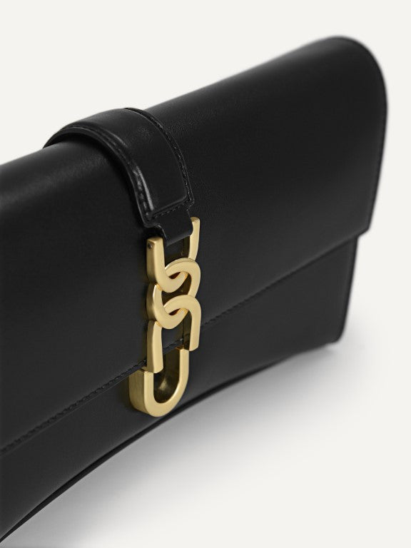 Chain Embellished Clutch….