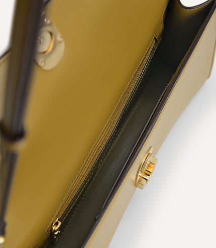 Chain Embellished Clutch….