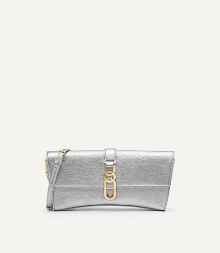 Chain Embellished Clutch