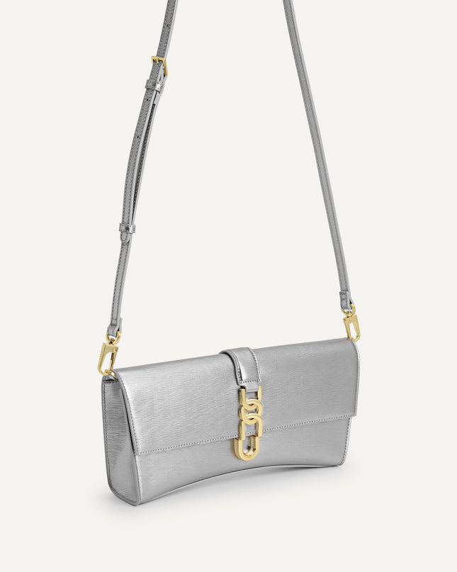 Chain Embellished Clutch