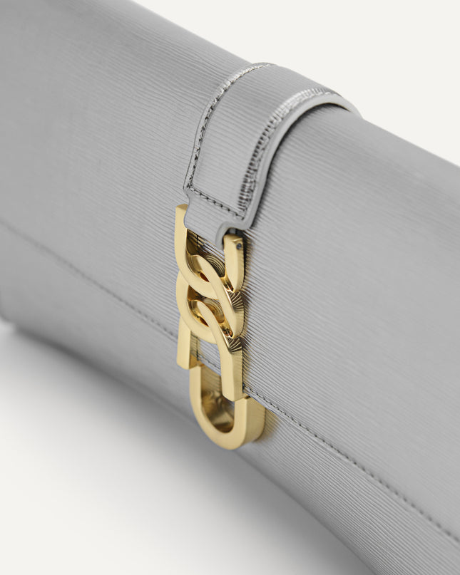 Chain Embellished Clutch