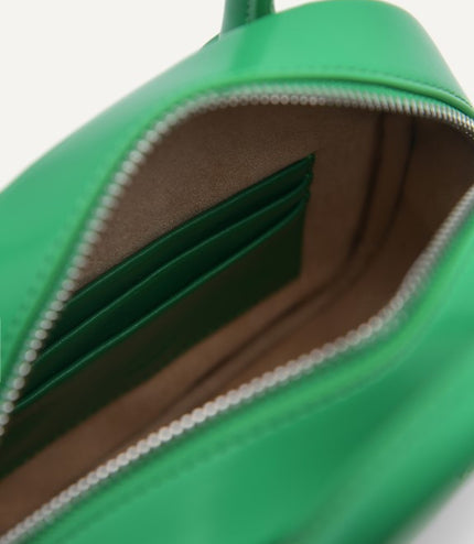 Mini Panelled Top Handle Bag