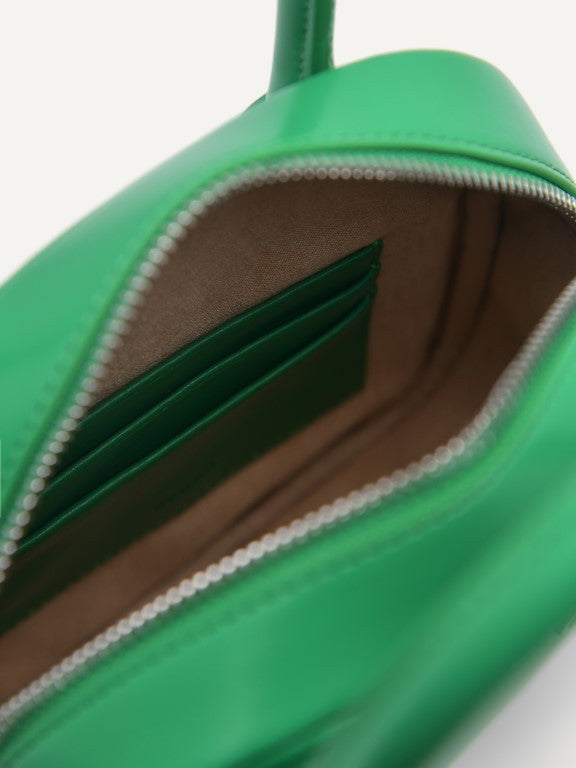 Mini Panelled Top Handle Bag