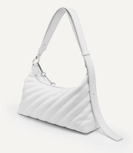 Quilted Shoulder Bag with Chain Strap