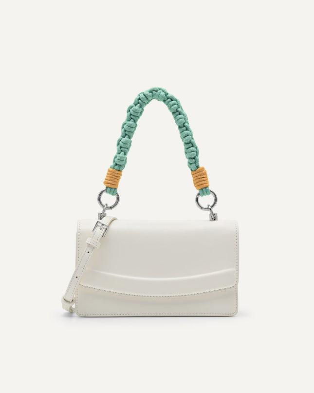 Shoulder Bag with Braided Handle