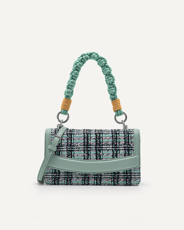 Shoulder Bag with Braided Handle