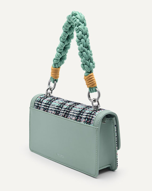 Shoulder Bag with Braided Handle