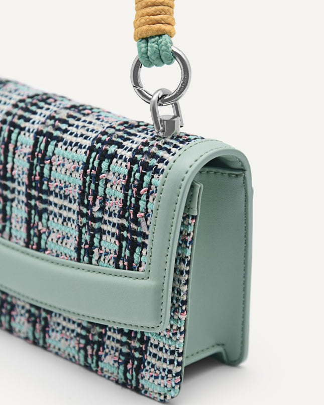 Shoulder Bag with Braided Handle
