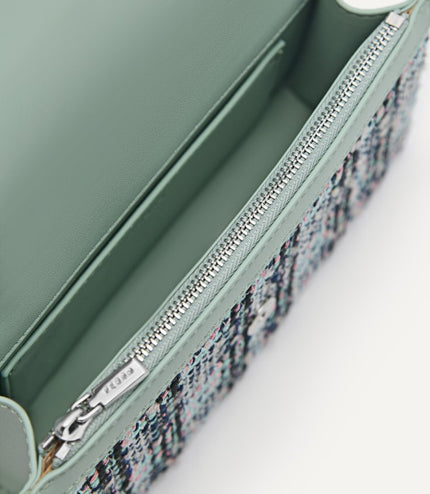 Shoulder Bag with Braided Handle