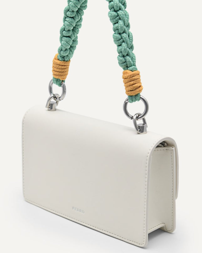 Shoulder Bag with Braided Handle