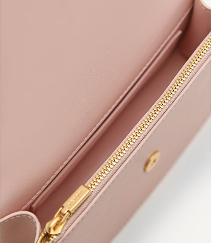Shoulder Bag with Braided Handle