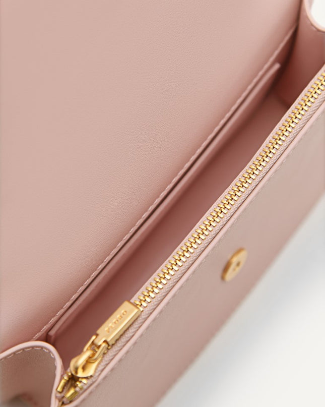 Shoulder Bag with Braided Handle