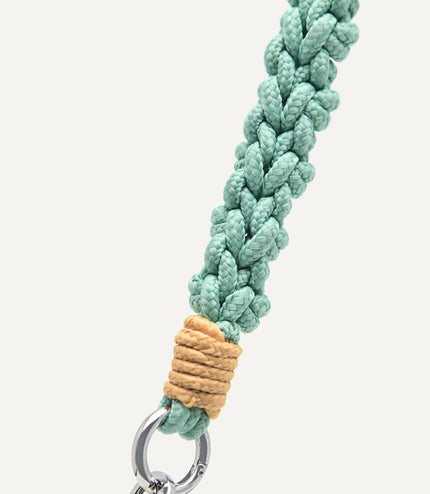 Slouchy Shoulder Bag with Braided Chain