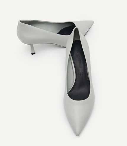 Louise Leather Pointed Pumps