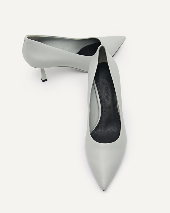 Louise Leather Pointed Pumps
