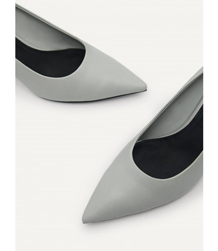 Louise Leather Pointed Pumps