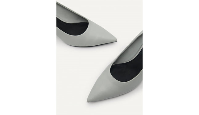 Louise Leather Pointed Pumps