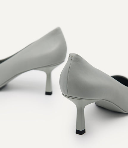 Louise Leather Pointed Pumps
