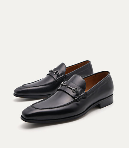 Leather Horsebit Loafer
