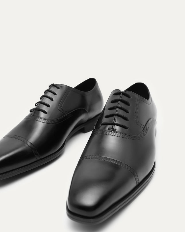 Leather Oxfords