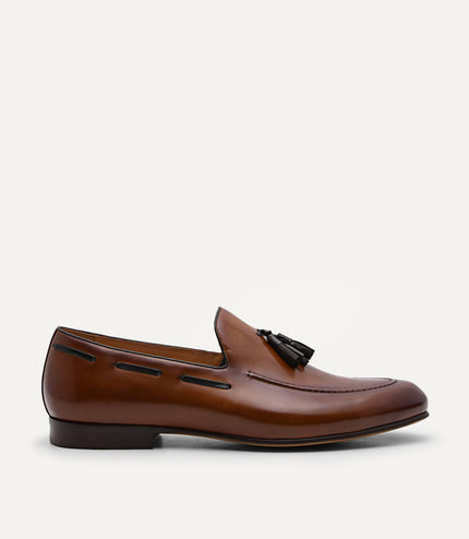 Leather Tasselled Loafer