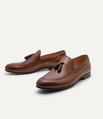 Leather Tasselled Loafer